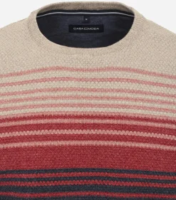 CASA MODA comfort fit trui, rood