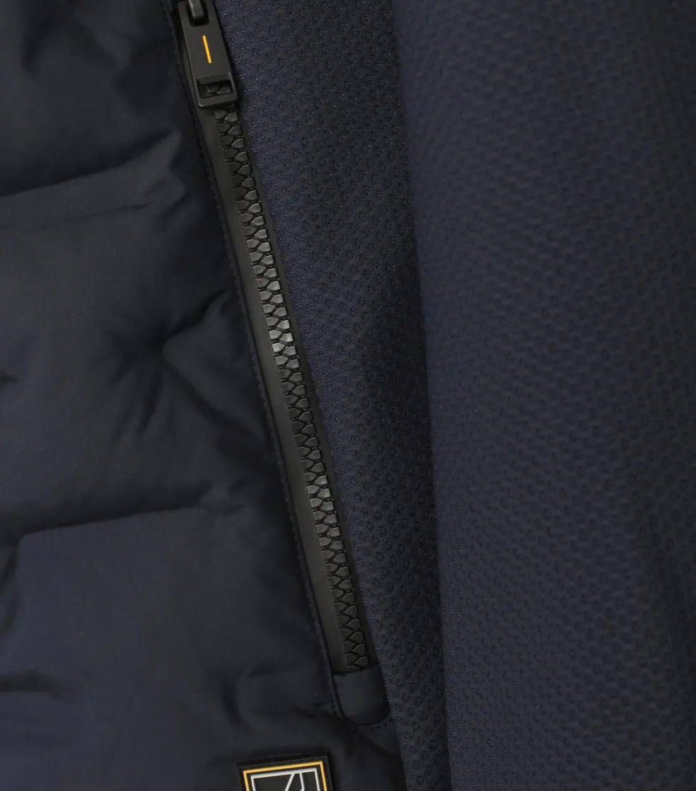 CASA MODA comfort fit tussenjas, blauw