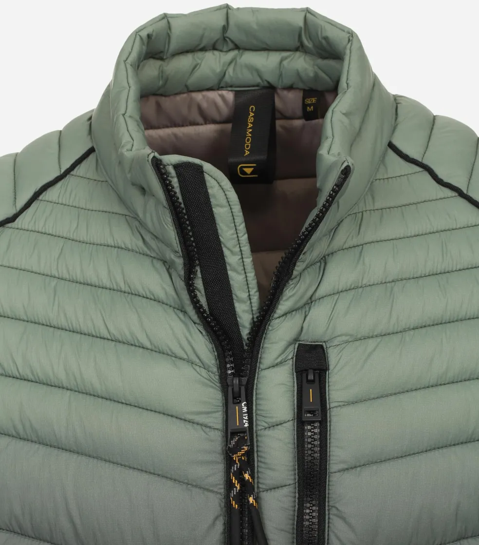 CASA MODA comfort fit tussenjas, groen