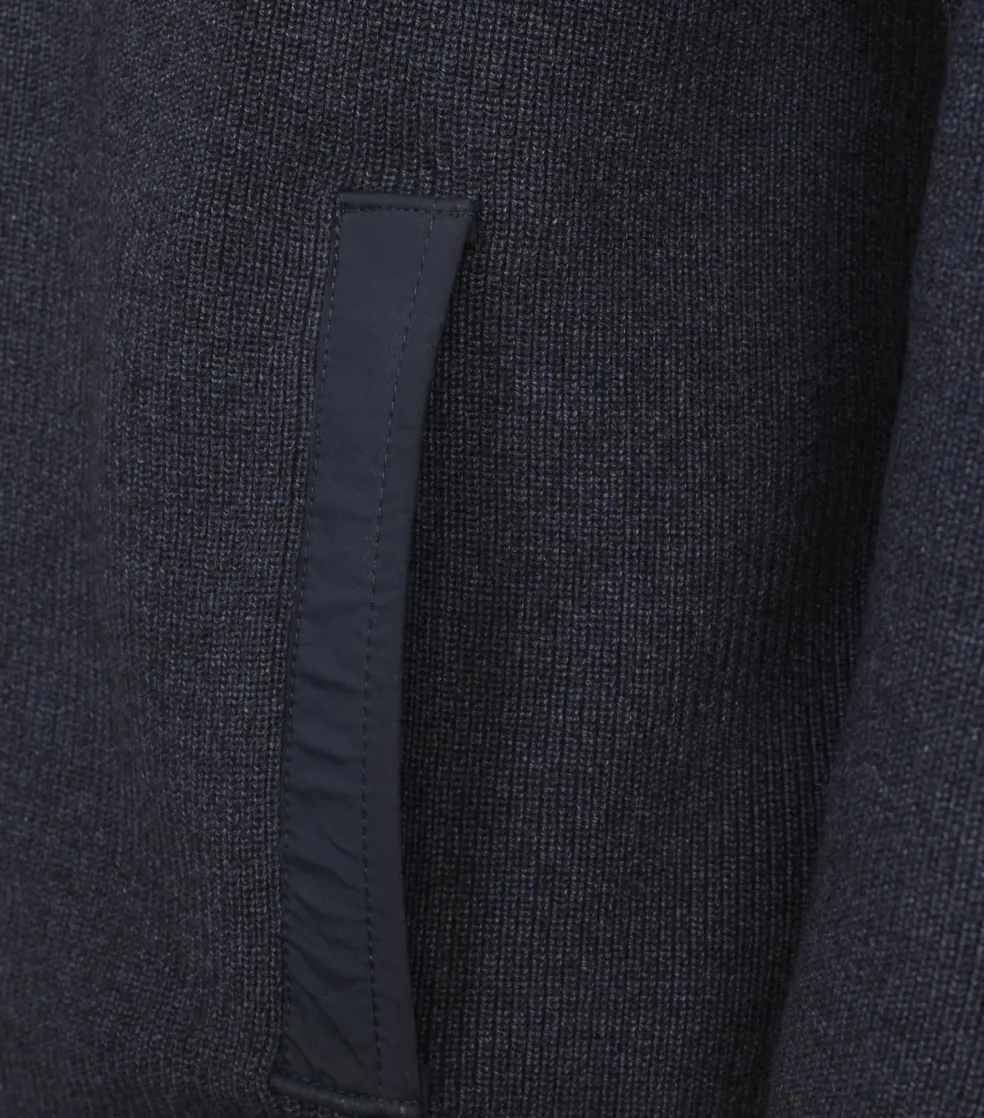 CASA MODA comfort fit vest, blauw