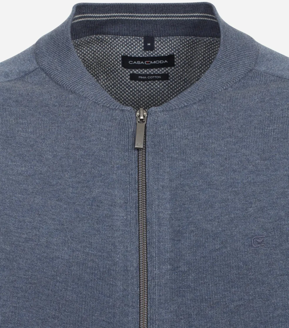 CASA MODA comfort fit vest, blauw