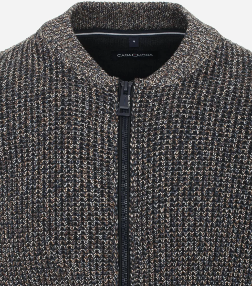CASA MODA comfort fit vest, bruin