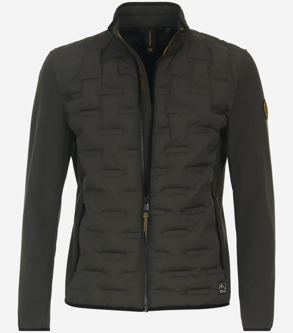 CASA MODA comfort fit vest, groen