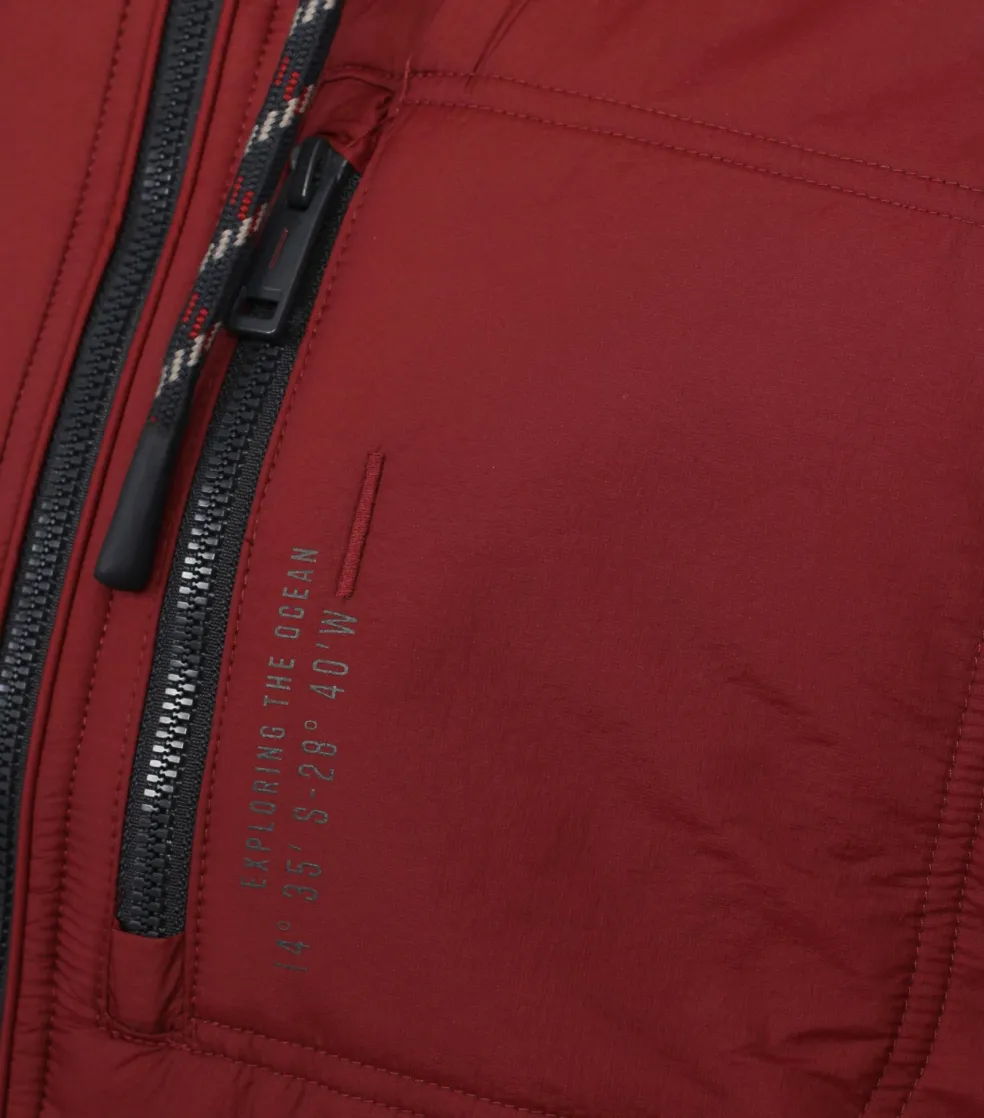 CASA MODA comfort fit vest, rood