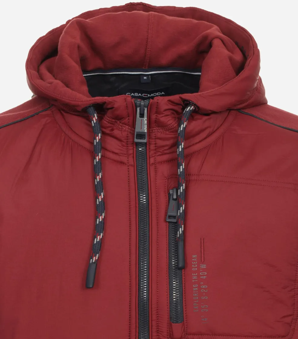 CASA MODA comfort fit vest, rood