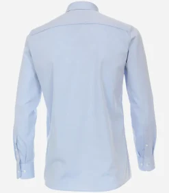 CASA MODA modern fit overhemd, popeline, blauw