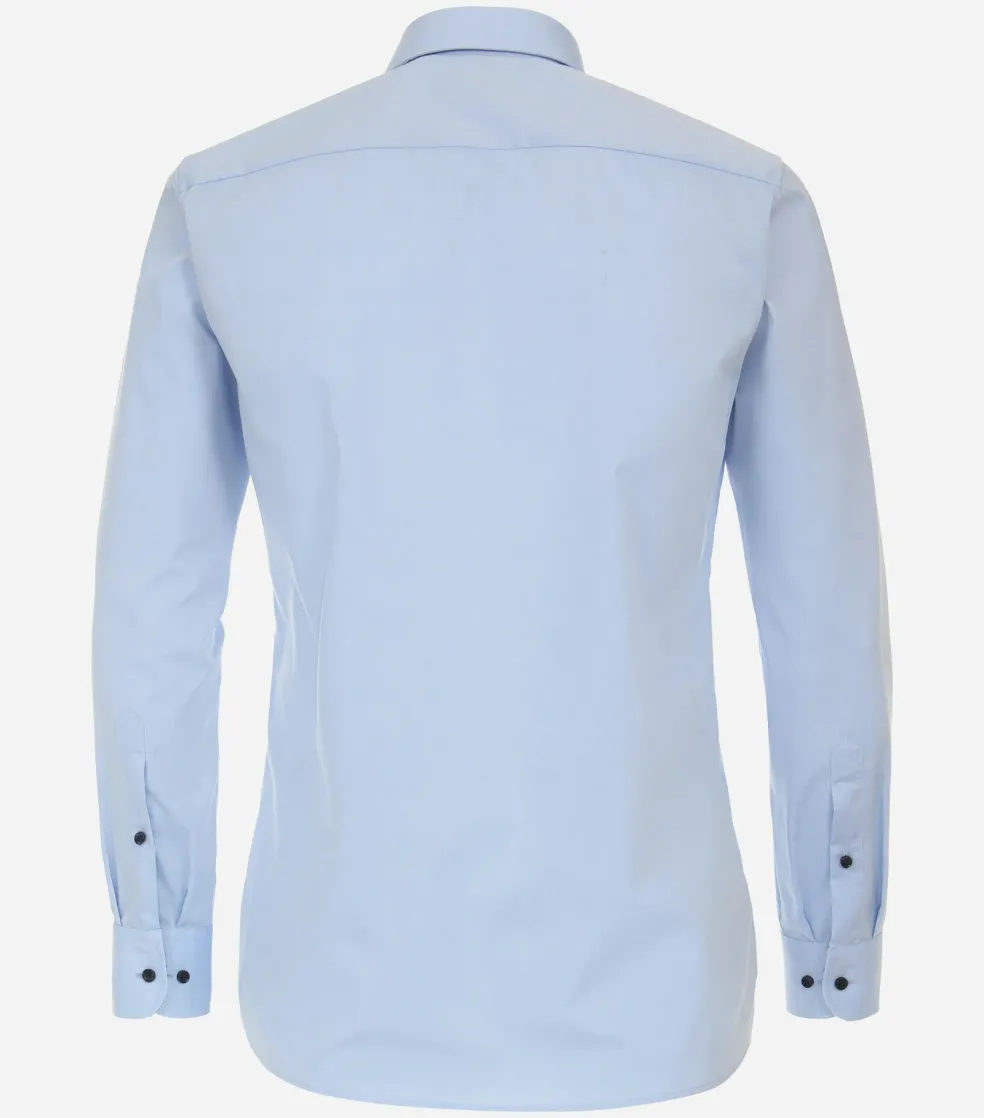 CASA MODA modern fit overhemd, popeline, blauw