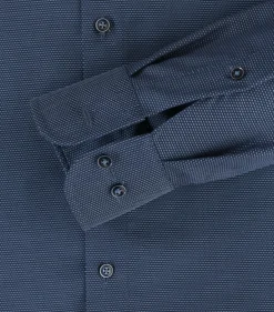 CASA MODA modern fit overhemd, dobby, blauw