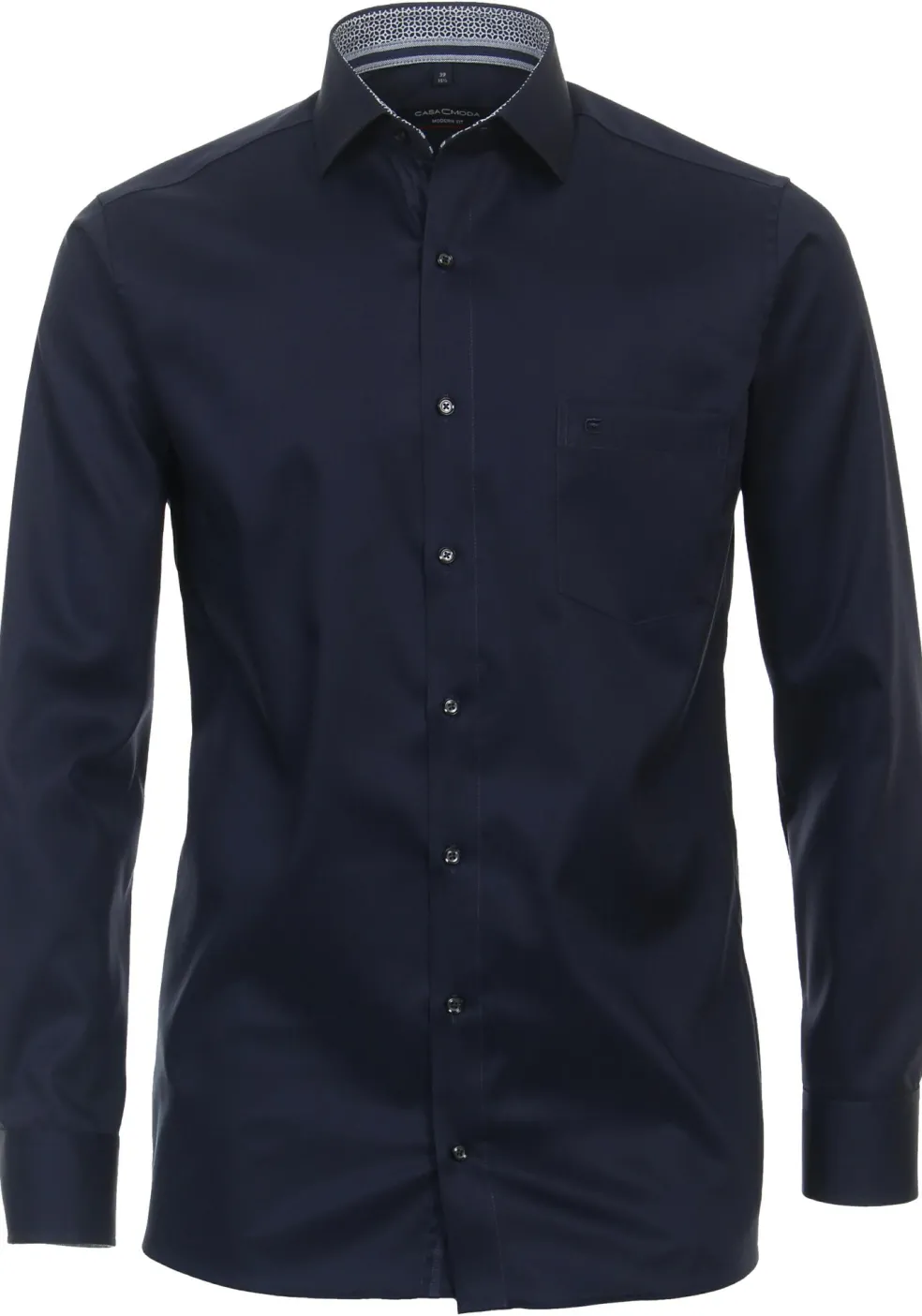 CASA MODA modern fit overhemd, twill, blauw