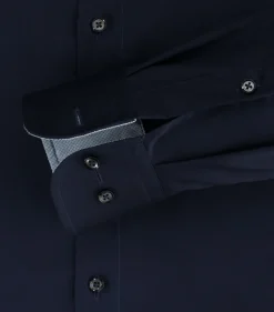 CASA MODA modern fit overhemd, twill, blauw
