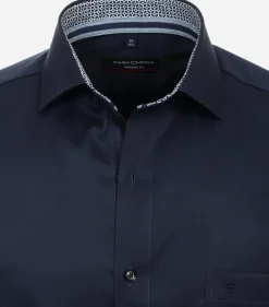 CASA MODA modern fit overhemd, twill, blauw