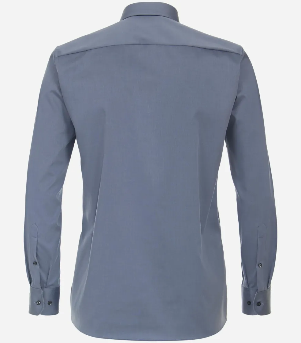 CASA MODA modern fit overhemd, twill, blauw