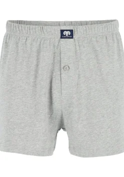 Ceceba heren boxershorts wijd (2-pack), grijs en blauw