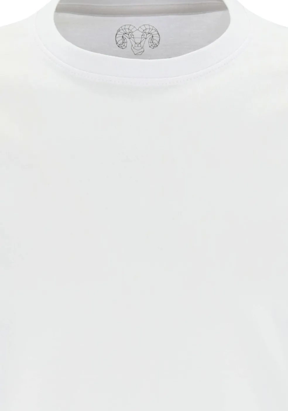 Ceceba heren T-shirts regular fit (2-pack), O-hals, wit