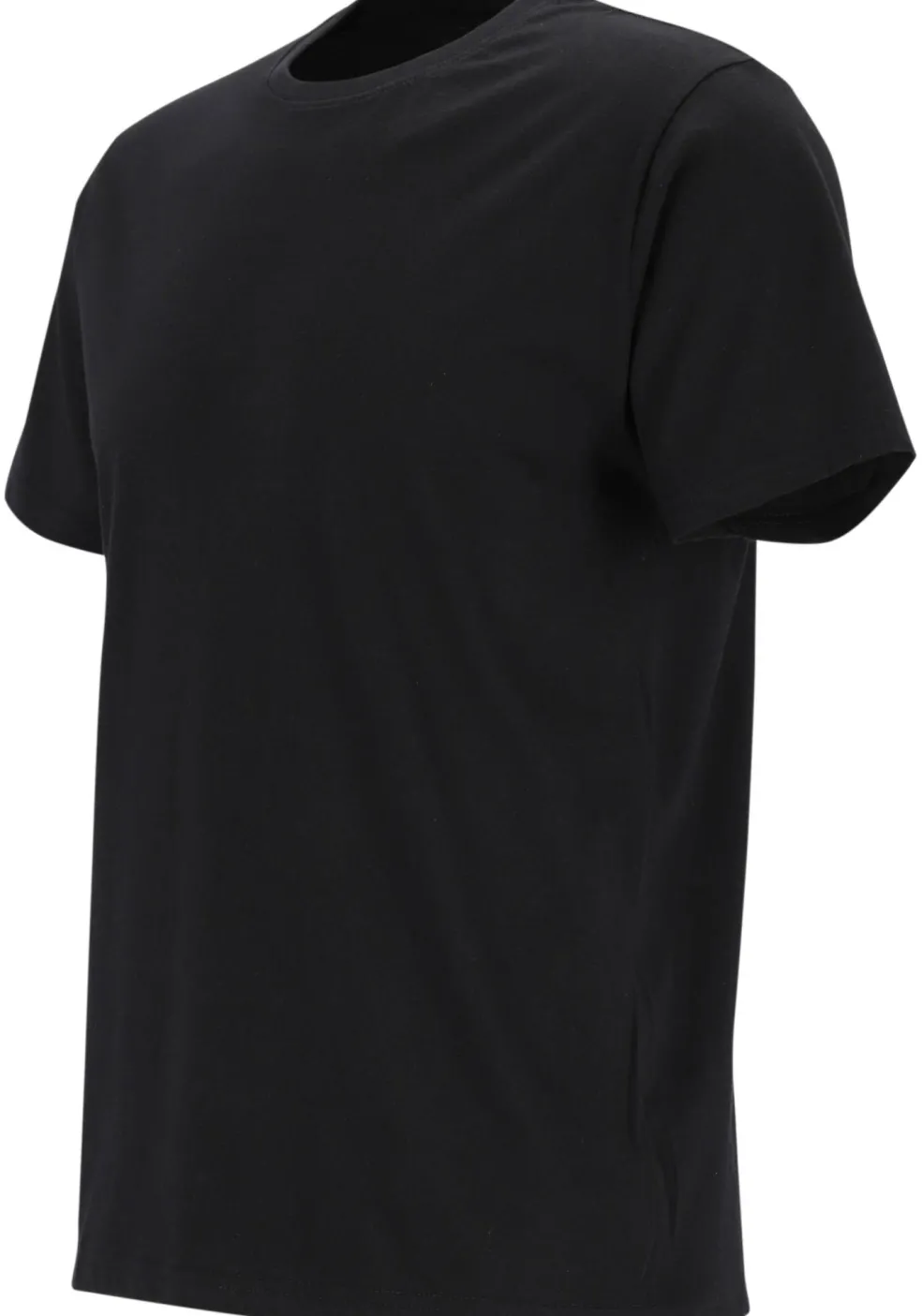 Ceceba heren T-shirts regular fit (2-pack), O-hals, zwart