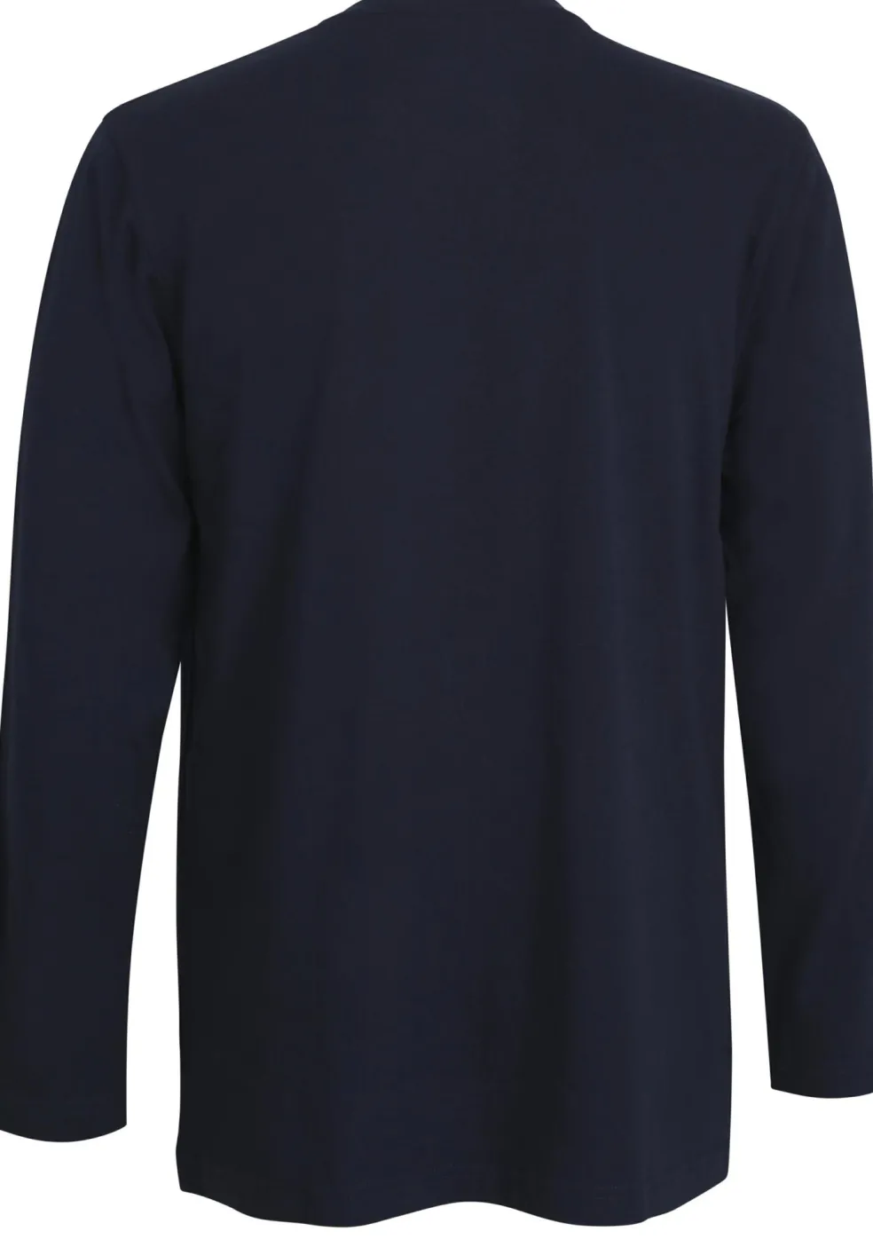Ceceba pyjama of lounge T-shirt, lange mouw, blauw