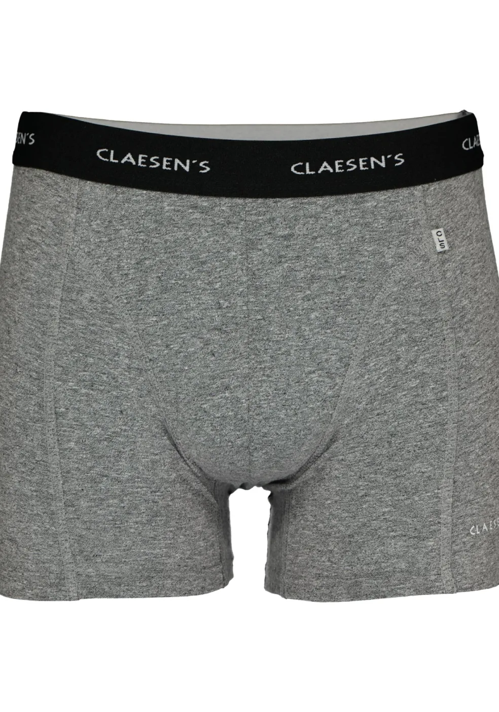 Claesen's Basics boxers (3-pack), heren boxers lang, grijs