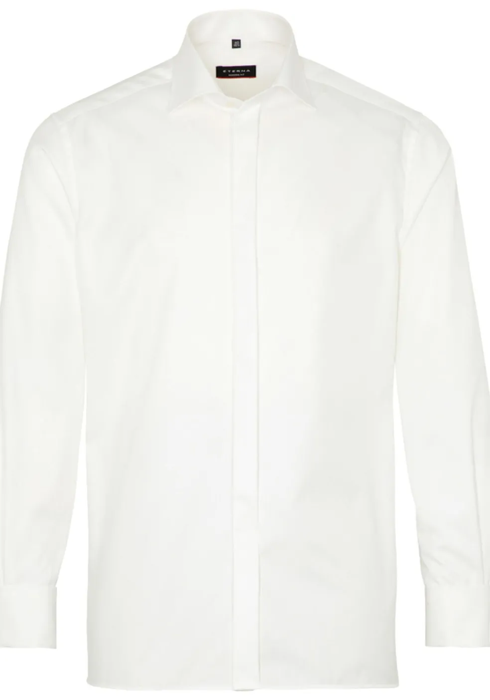 ETERNA modern fit overhemd, twill, ecru