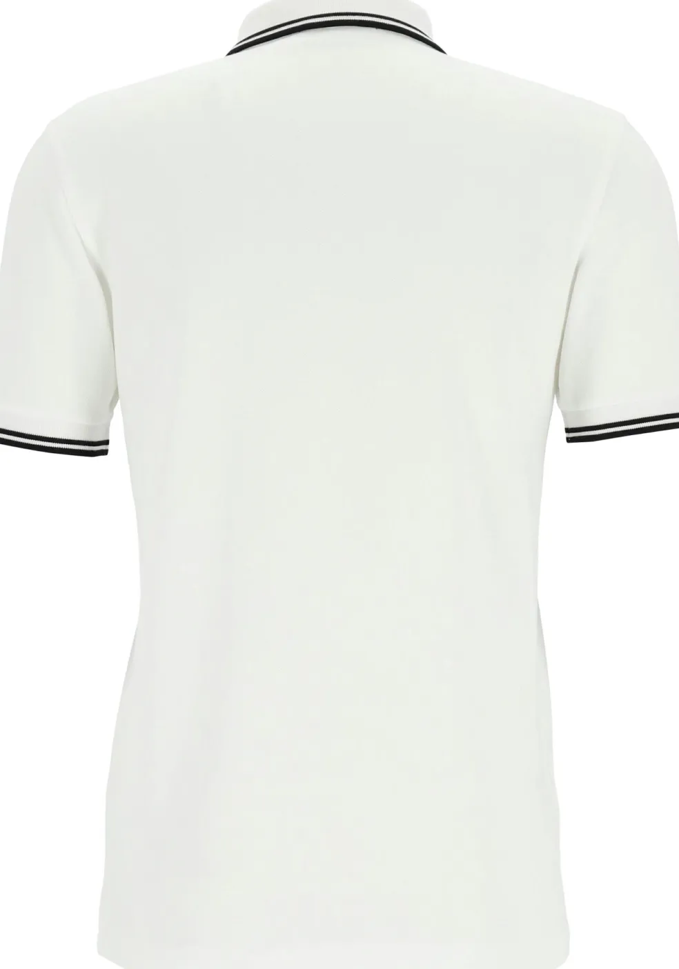 Fred Perry M3600 polo twin tipped shirt, heren polo, White / Black / Black