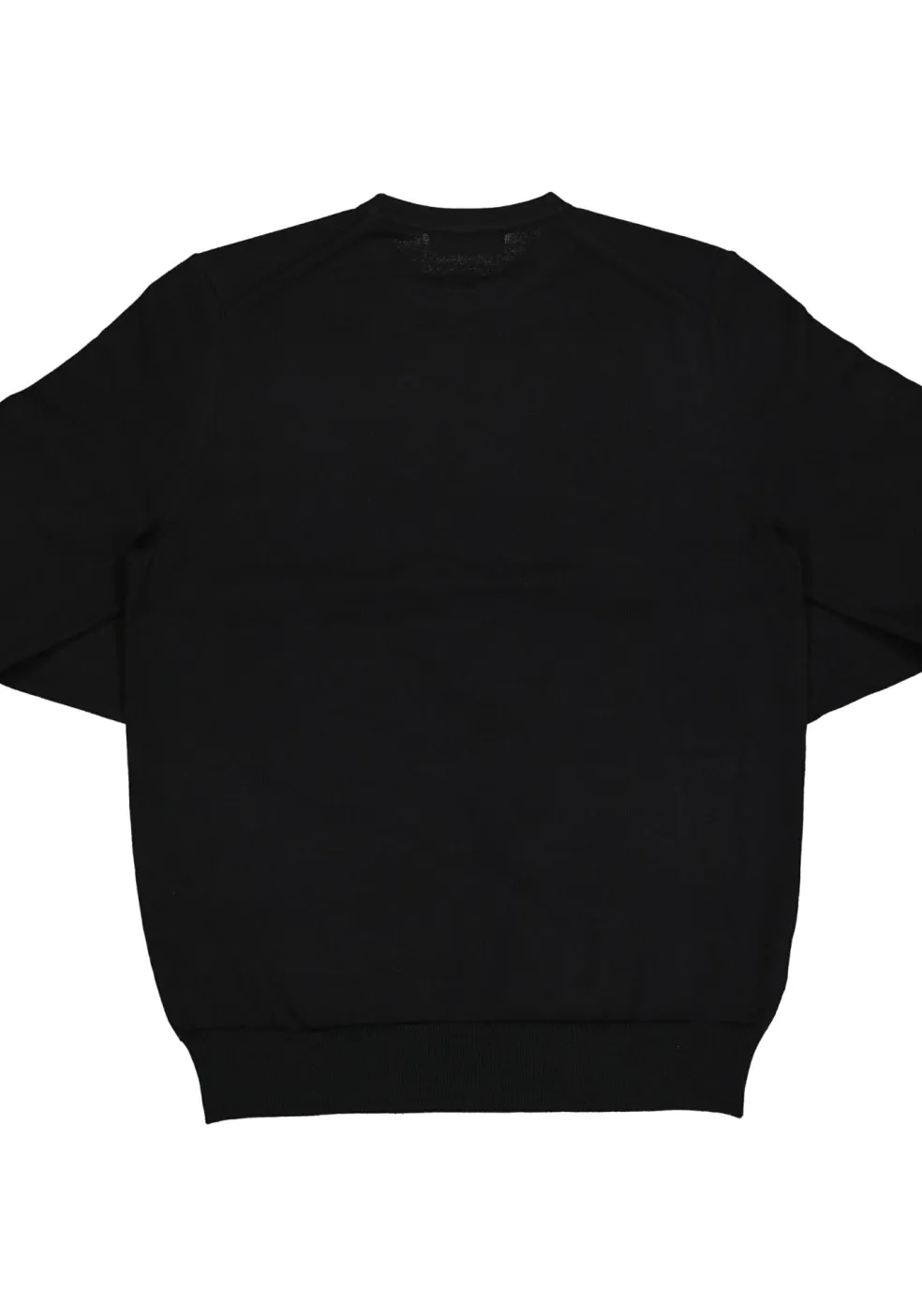 Fred Perry O-hals trui wol, zwart
