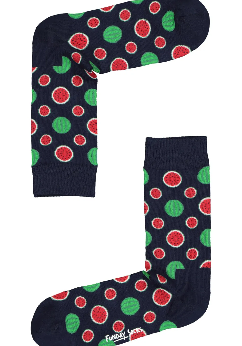 Funday Socks Giftset unisex sokken (4-pack), Fruit in een doosje