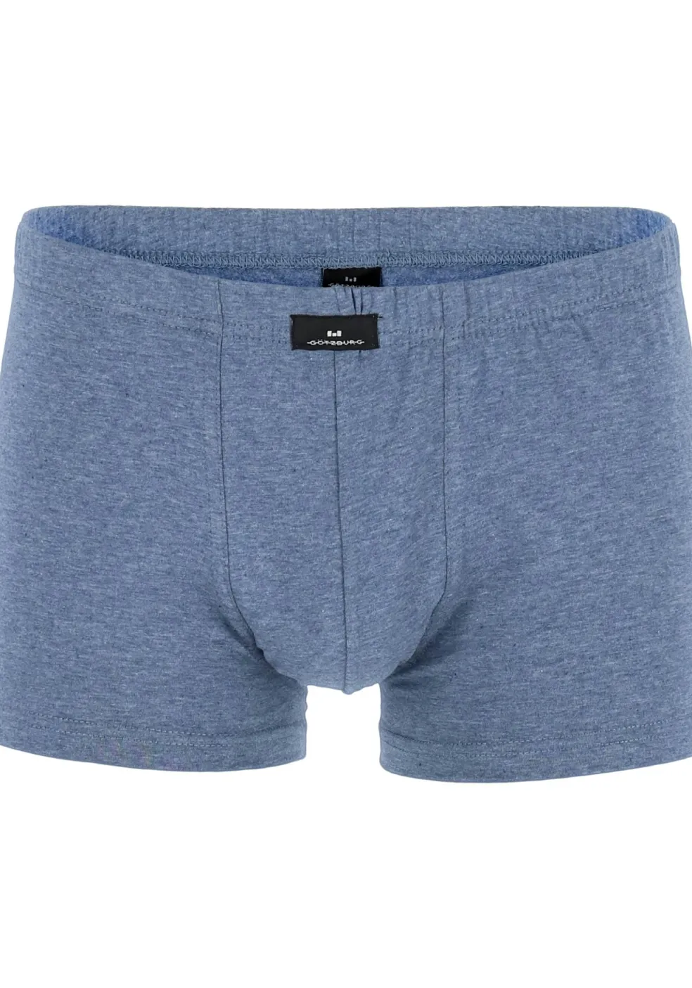 Gotzburg heren boxers (3-pack), normale lengte, blauw en grijs