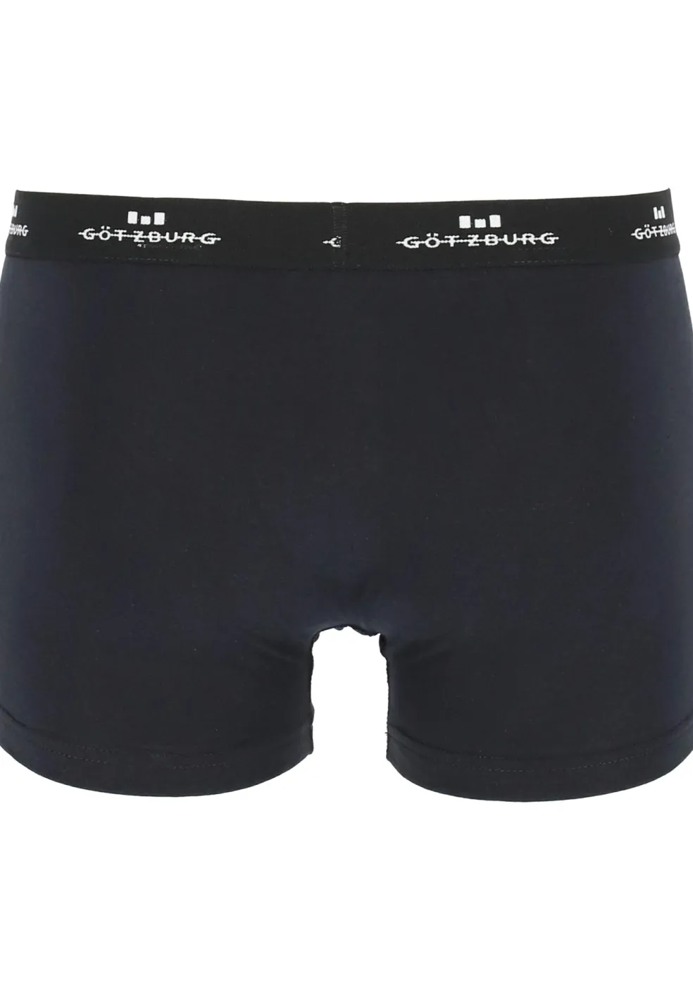 Gotzburg heren boxers (2-pack), normale lengte, zwart
