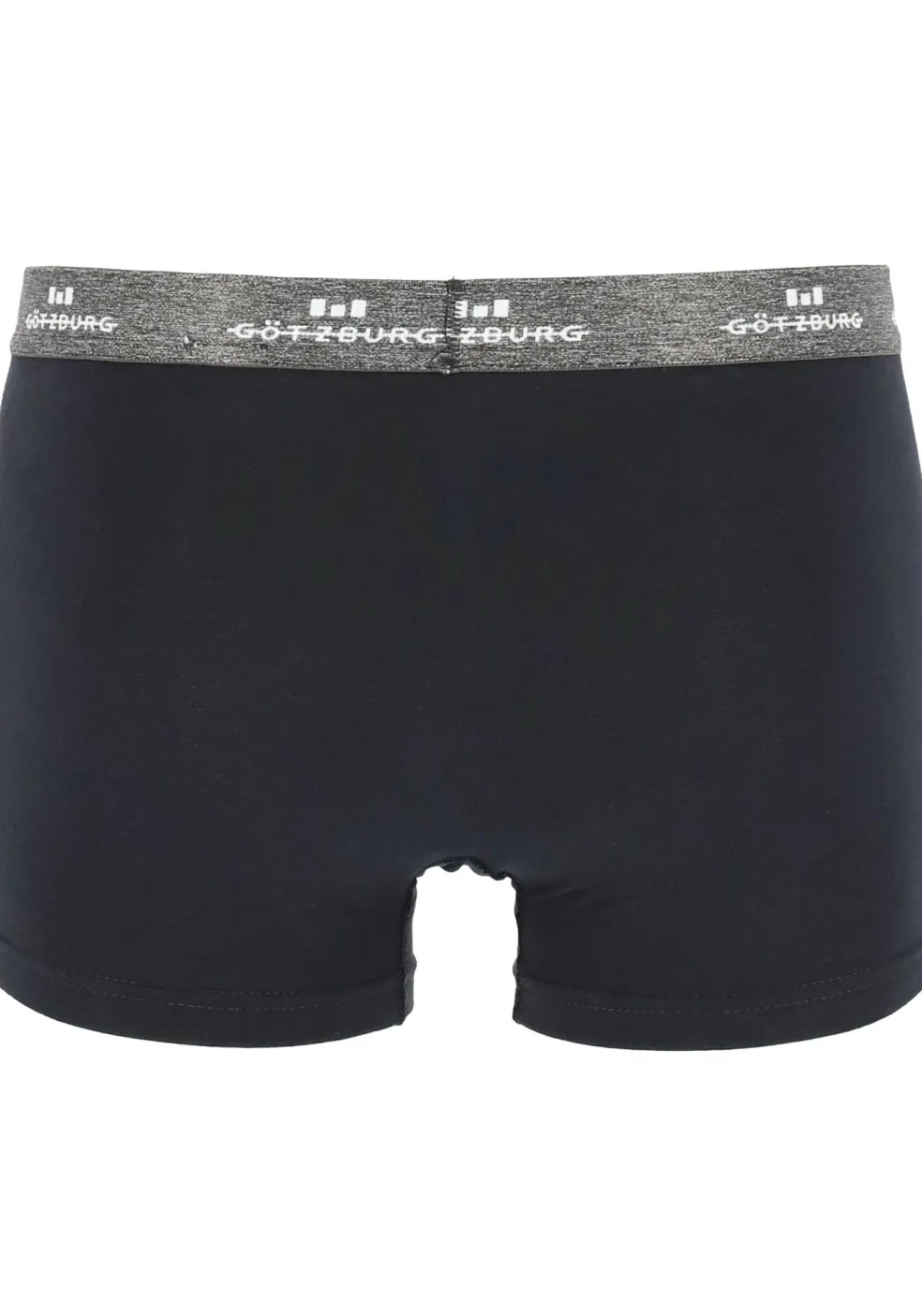 Gotzburg heren boxers (2-pack), normale lengte, zwart