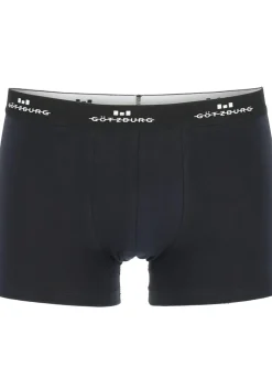 Gotzburg heren boxers (2-pack), normale lengte, zwart