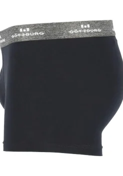 Gotzburg heren boxers (2-pack), normale lengte, zwart