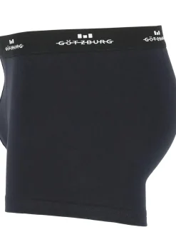 Gotzburg heren boxers (2-pack), normale lengte, zwart