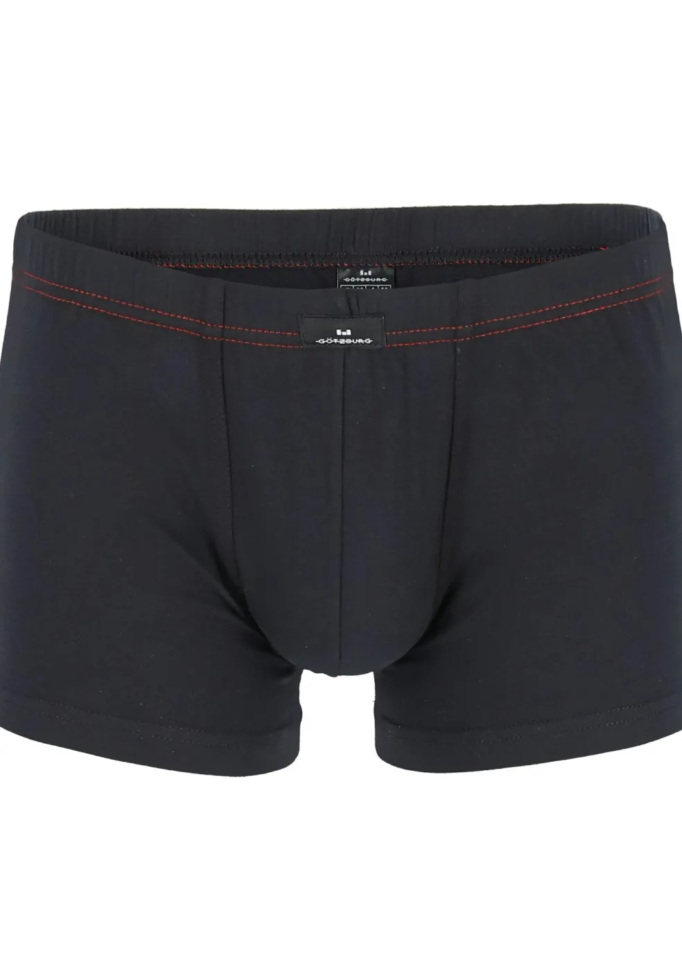Gotzburg heren boxers (3-pack), normale lengte, zwart