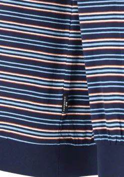 Gotzburg heren pyjama, blauw gestreept
