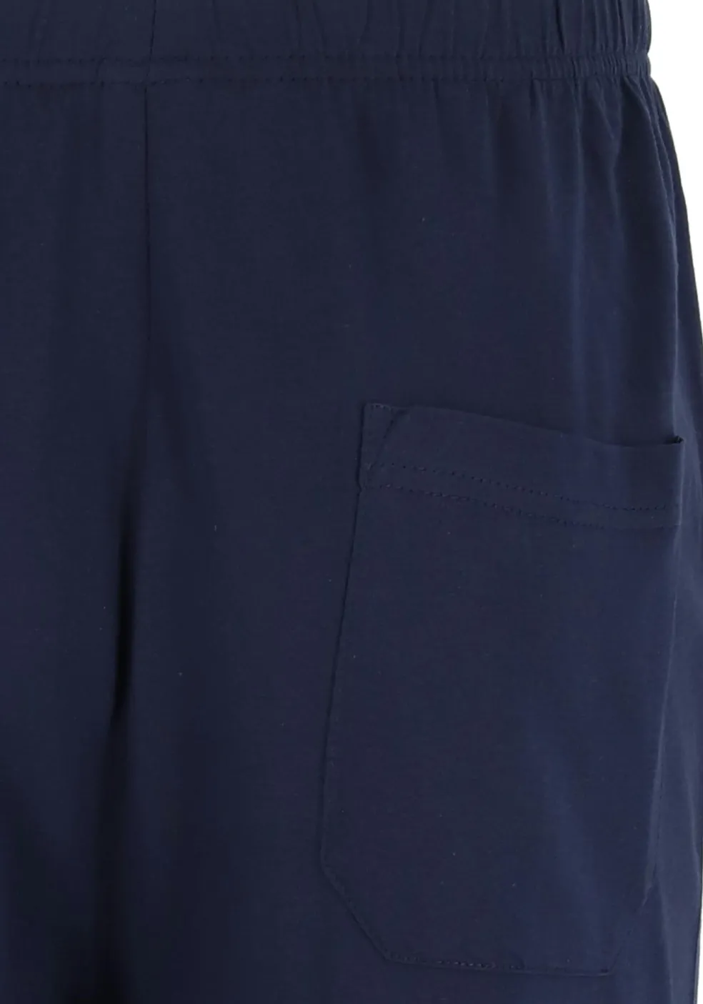 Gotzburg heren pyjama, blauw gestreept
