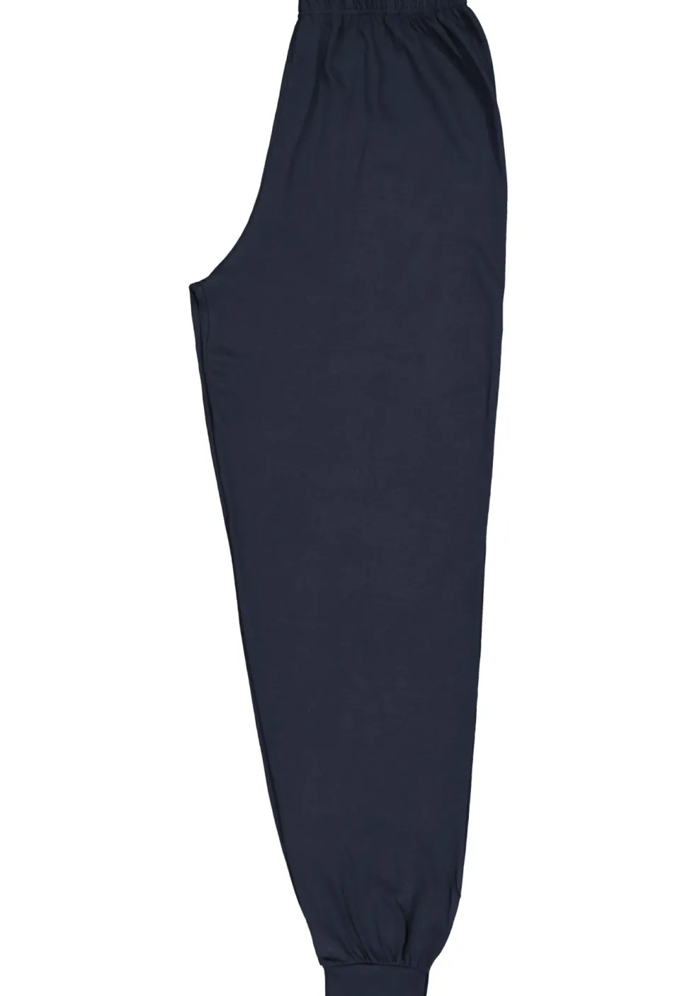 Gotzburg heren pyjama, blauw met rood en wit dessin