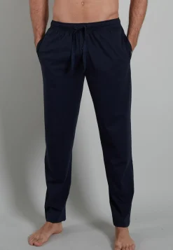 Gotzburg heren pyjama- of loungebroek, donkerblauw