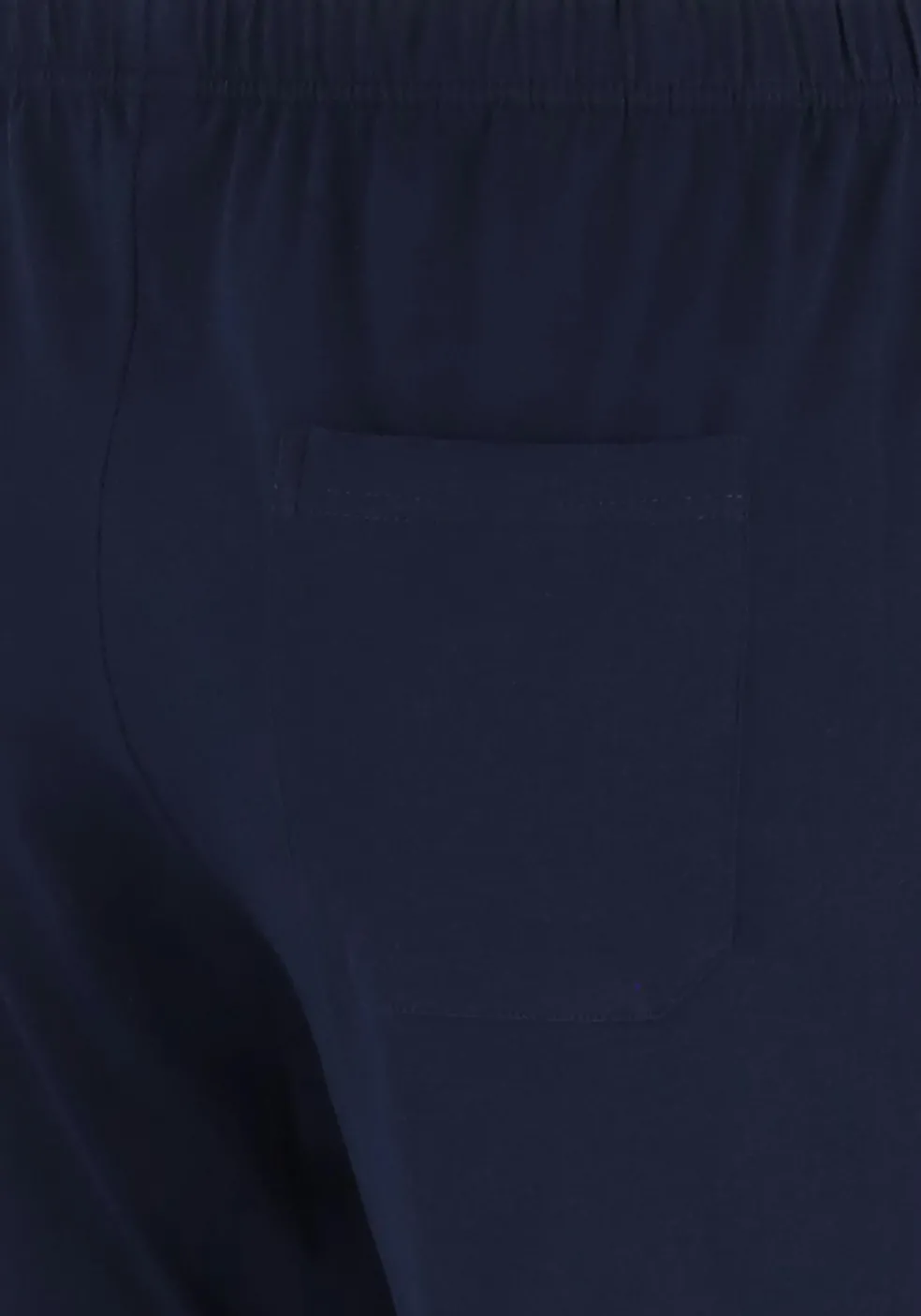 Gotzburg heren shortama, blauw gestreept