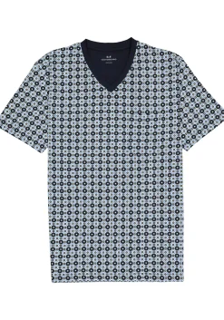 Gotzburg heren shortama, blauw dessin