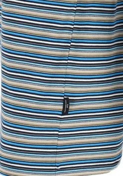 Gotzburg heren shortama, blauw gestreept