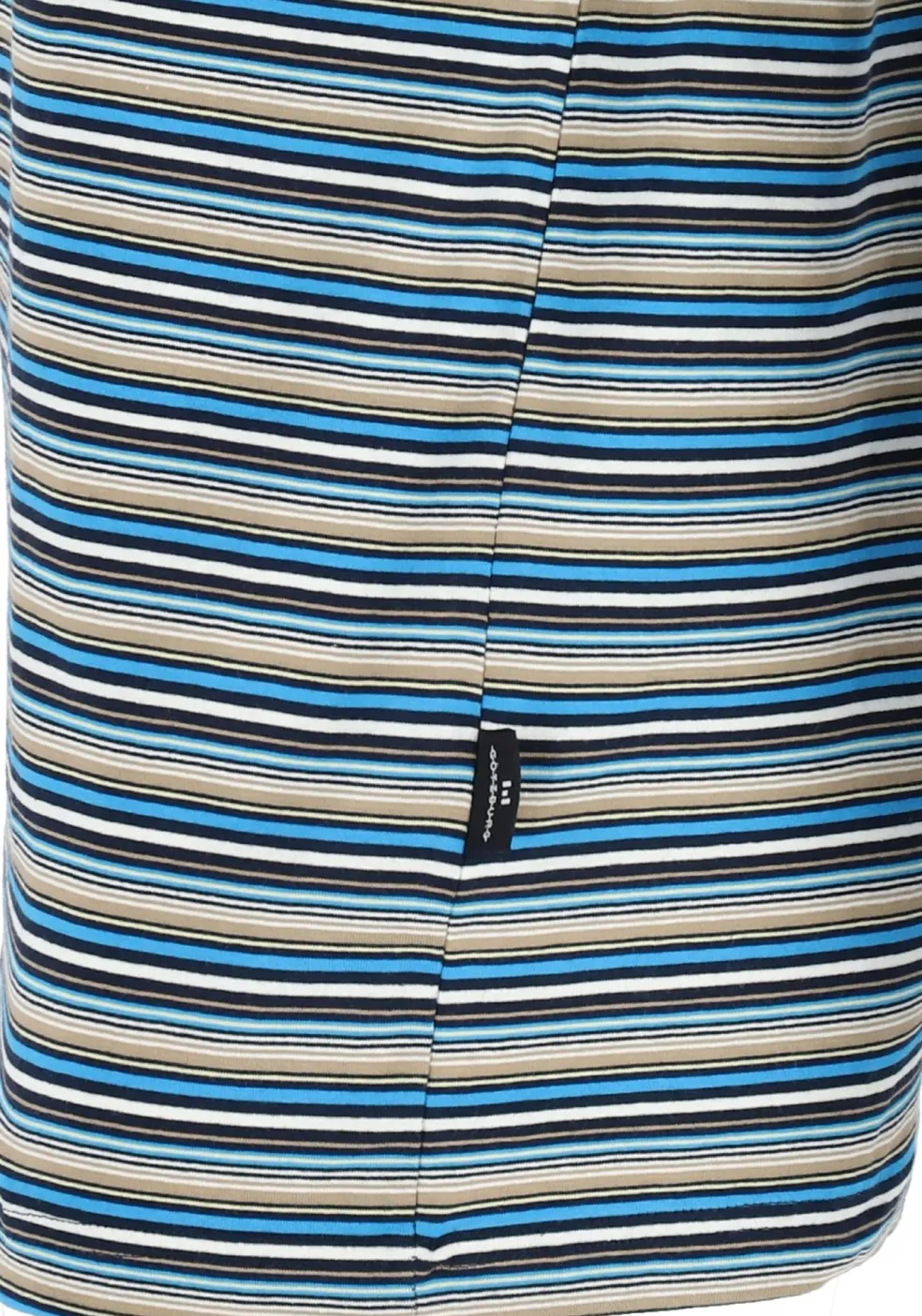 Gotzburg heren shortama, blauw gestreept