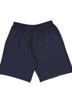 Gotzburg heren shortama, blauw met lichtblauw en wit dessin