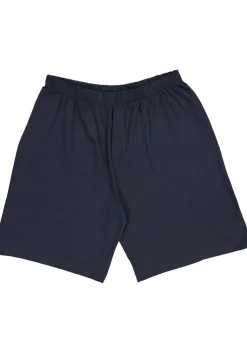 Gotzburg heren shortama, blauw met rood en wit geruit
