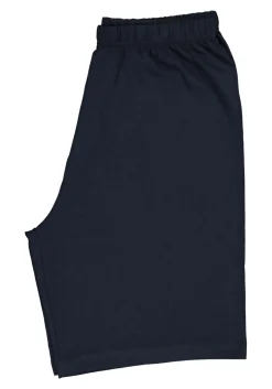 Gotzburg heren shortama, V-hals, lichtblauw met blauw en wit dessin