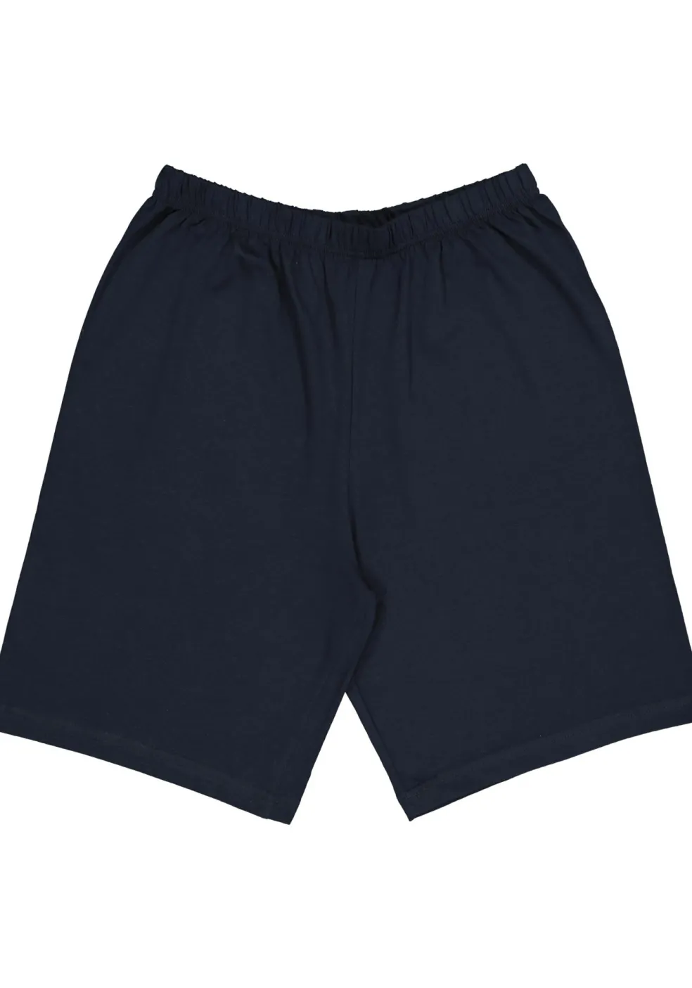 Gotzburg heren shortama, V-hals, rood met blauw en wit dessin