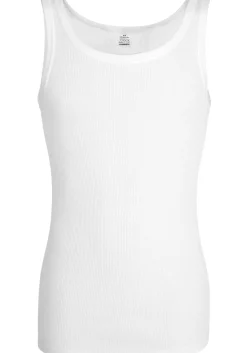 Gotzburg heren singlet O-hals (1-pack), wit