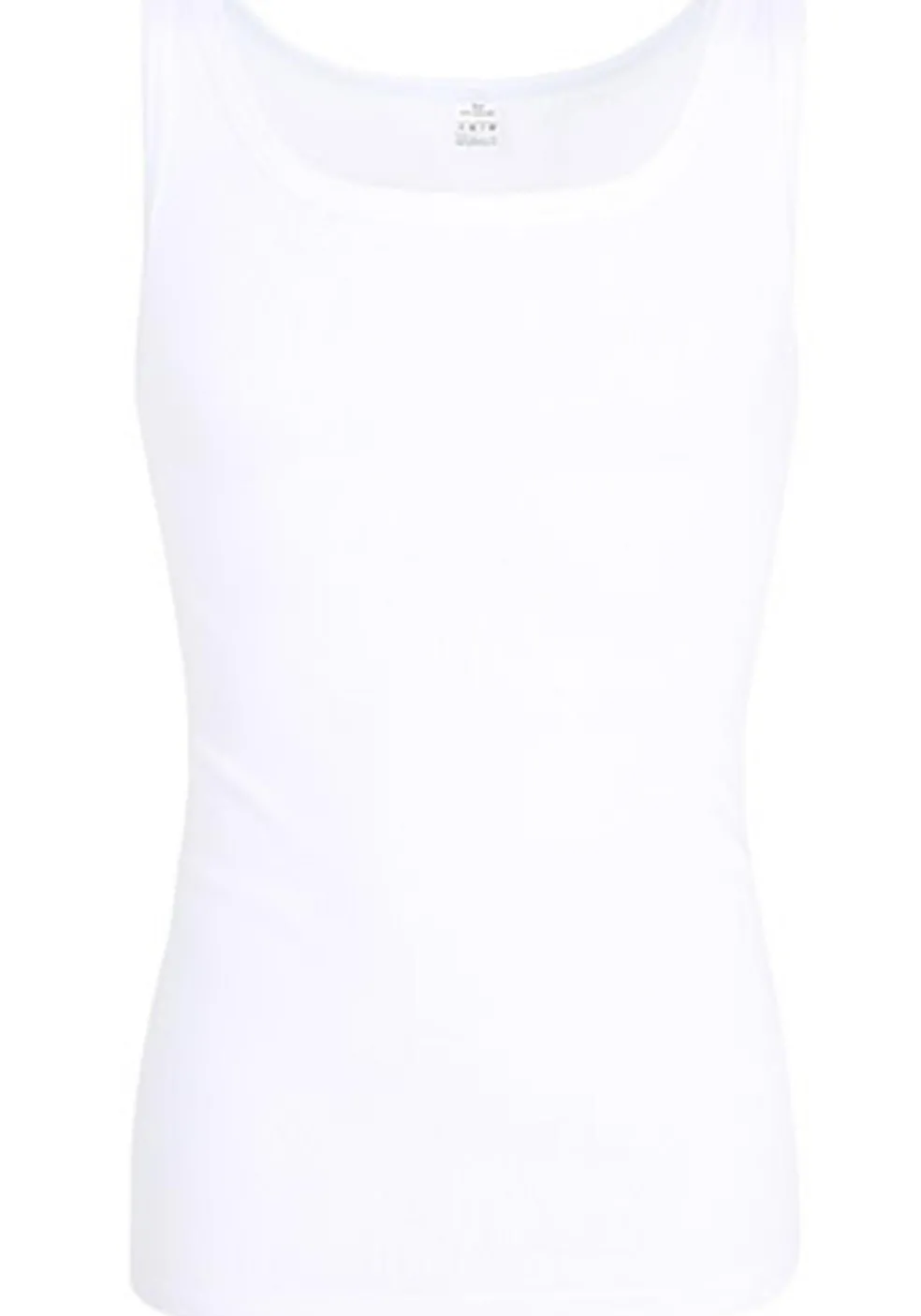 Gotzburg heren singlet O-hals (1-pack), wit