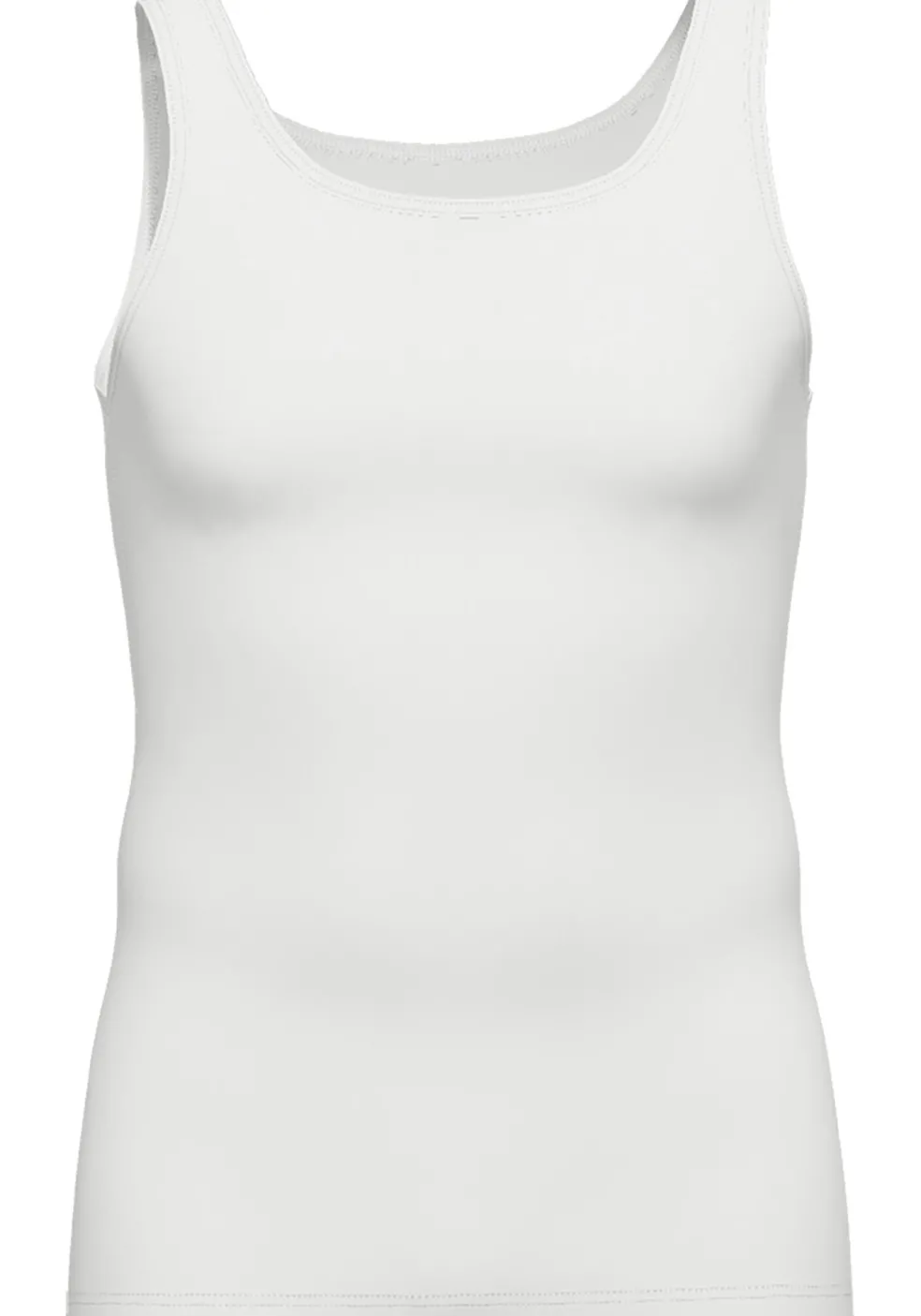 Gotzburg heren singlet O-hals (1-pack), wit