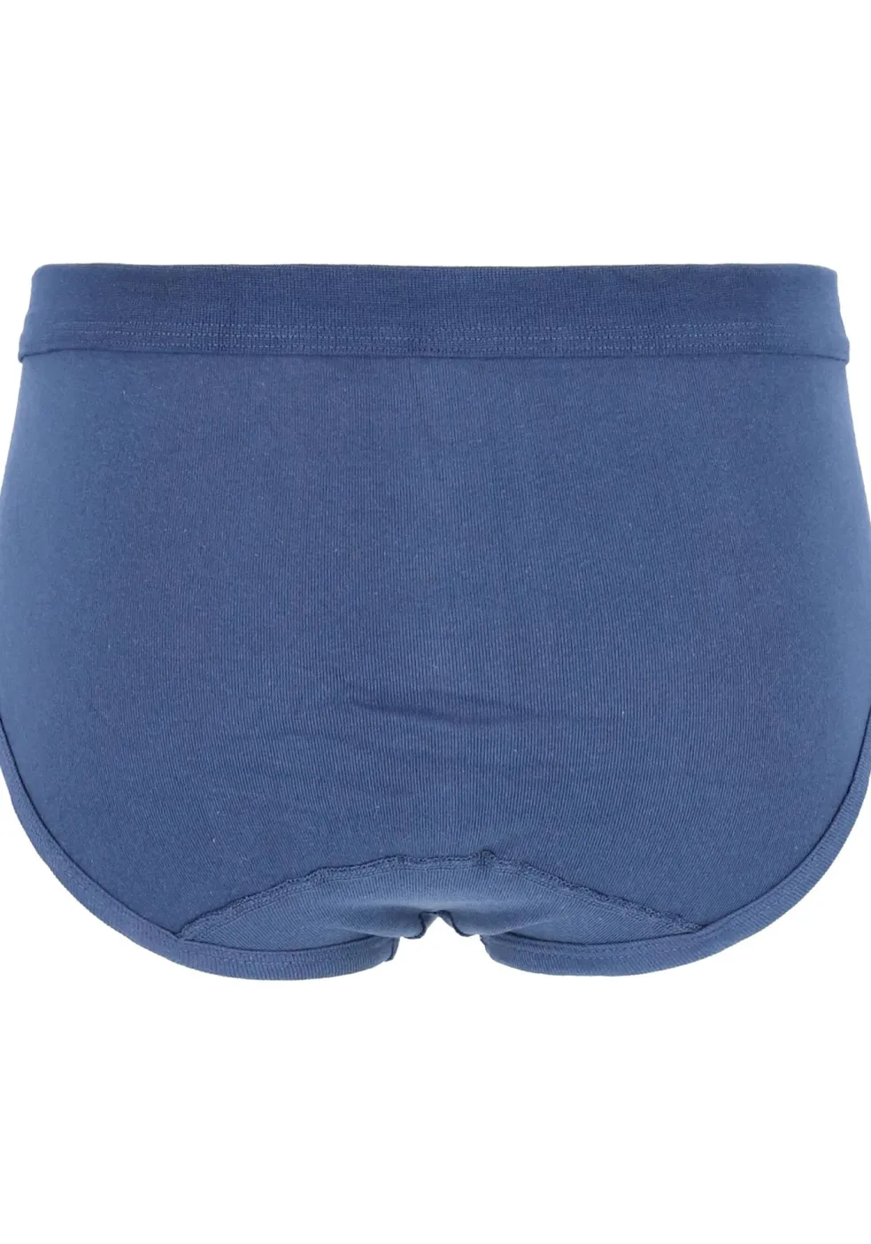Gotzburg heren slips (2-pack), heren slips in Feinripp met gulp, donkerblauw