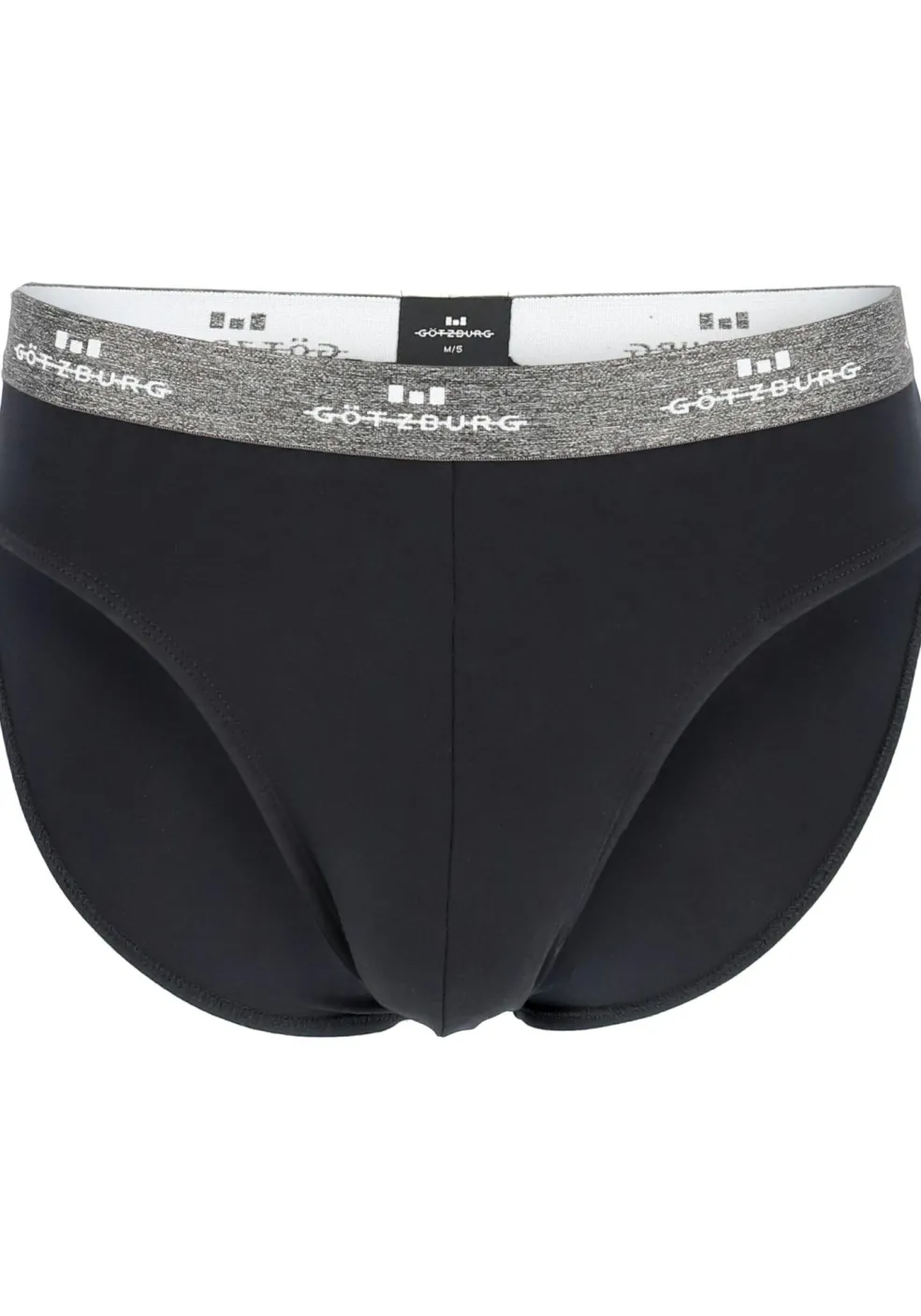 Gotzburg heren slips (2-pack), zwart