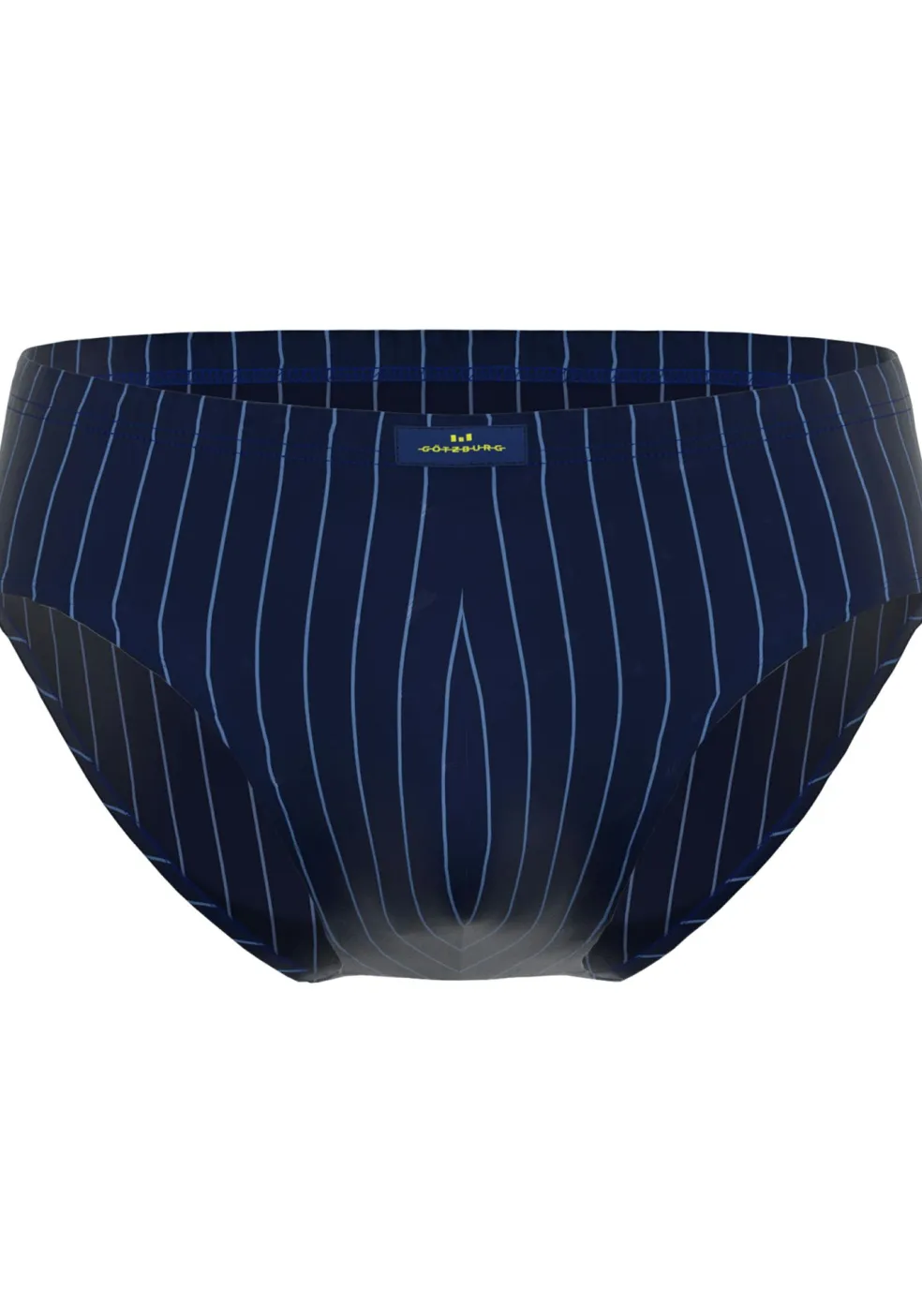 Gotzburg heren sport slip (1-pack), donkerblauw gestreept